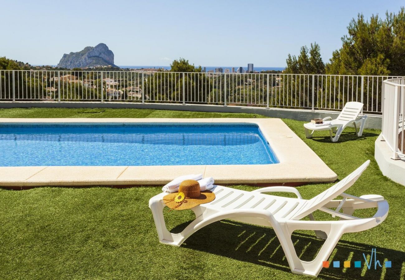 Villa en Calpe - EMPEDROLA - Villa con vistas al Peñón de Ifach