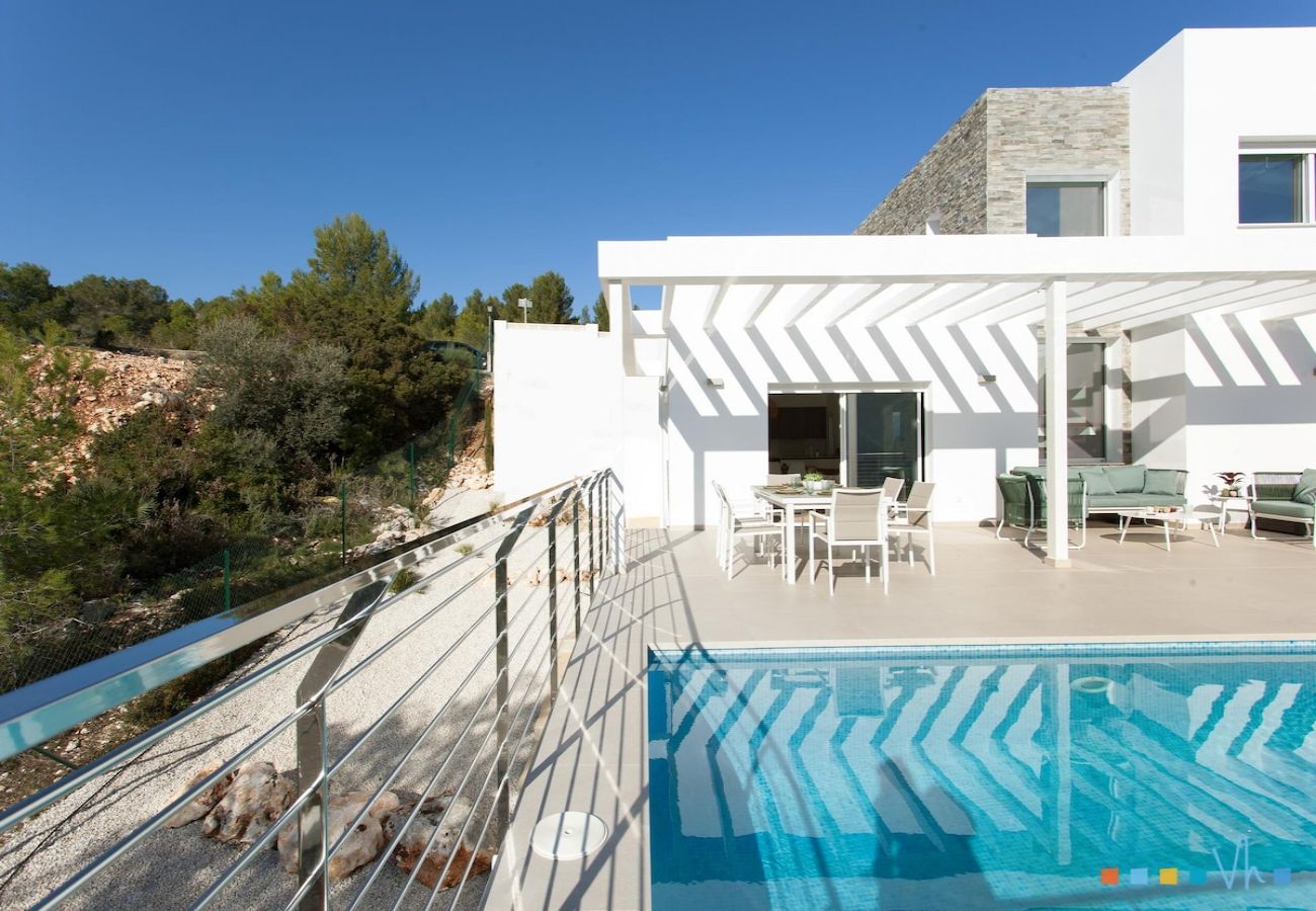 Villa en Pedreguer - CASA AMELIA - Espectacular villa moderna para 6 personas con vistas a la montaña 