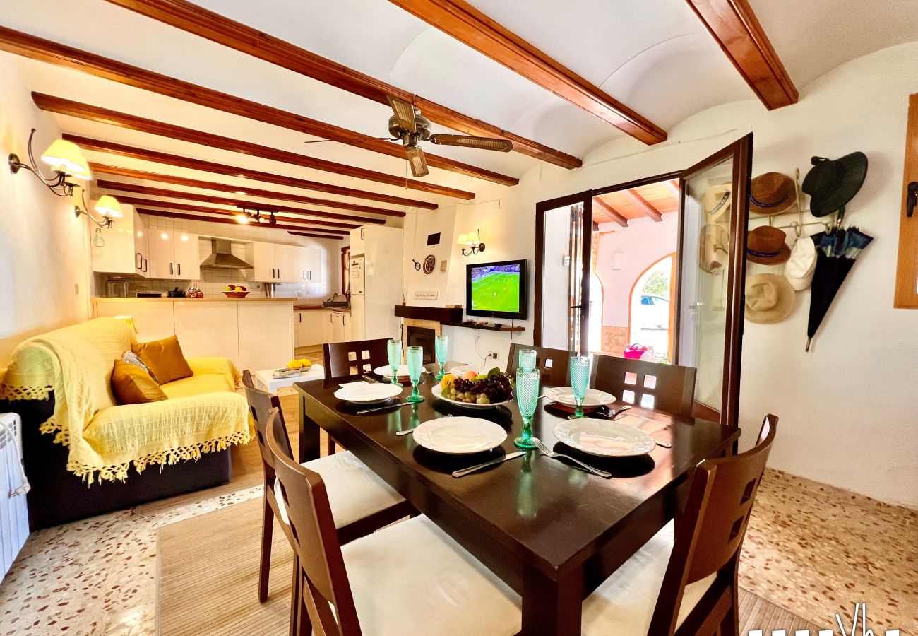 Villa en Benissa - ANZUELA - Casa de campo para 7 personas con piscina privada y vistas abiertas 