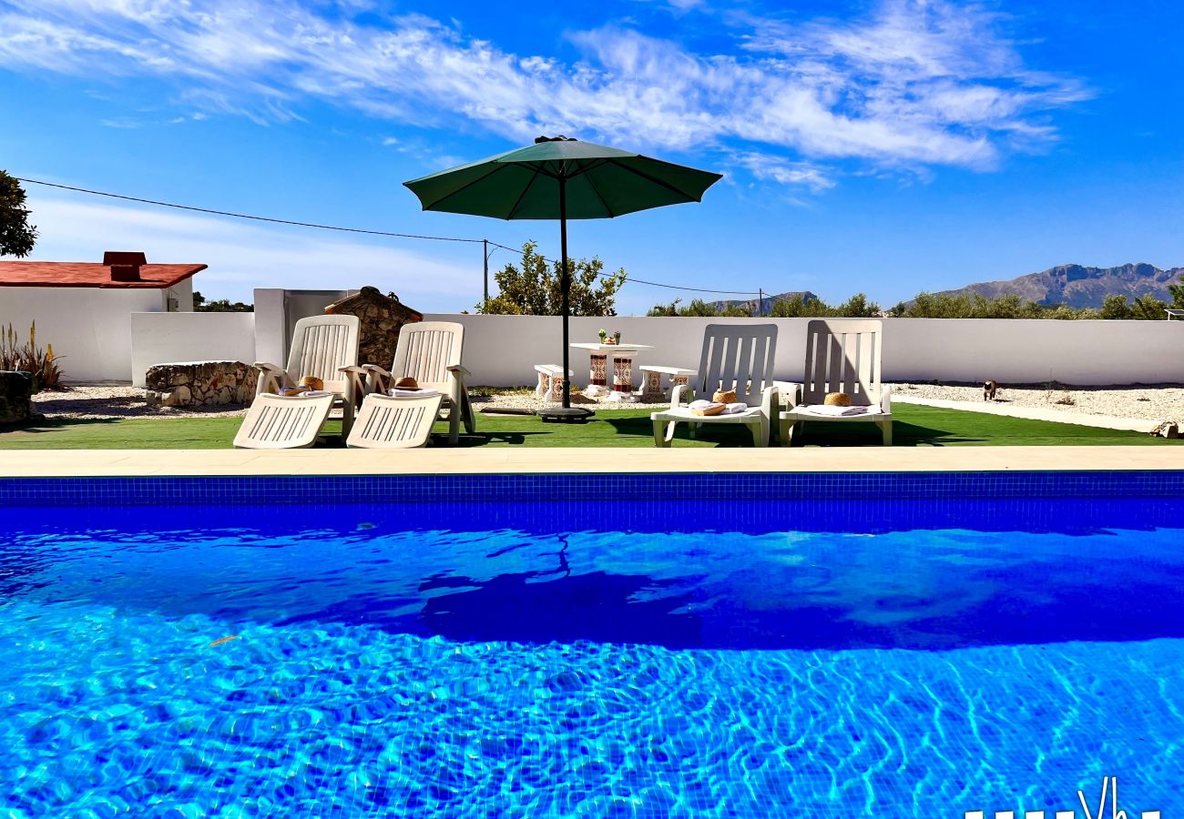 Villa en Benissa - ANZUELA - Casa de campo para 7 personas con piscina privada y vistas abiertas 