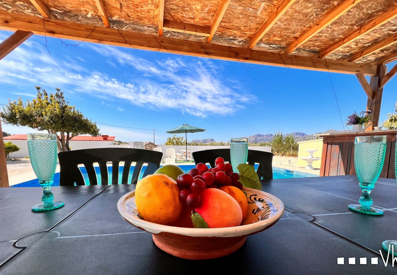 Villa en Benissa - ANZUELA - Casa de campo para 7 personas con piscina privada y vistas abiertas 