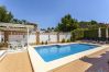 Villa en Calpe - Villa FONDA en Calpe – Estilo colonial, piscina privada y vistas a la montaña en urbanización tranquila Villa en Calpe - Villa FONDA en Calpe – Estilo colonial, piscina privada y vistas a la montaña en urbanización tranquila