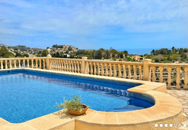 Villa en Benissa - EL HORIZONTE - Preciosa villa para 4 personas con vistas al mar en Benissa 
