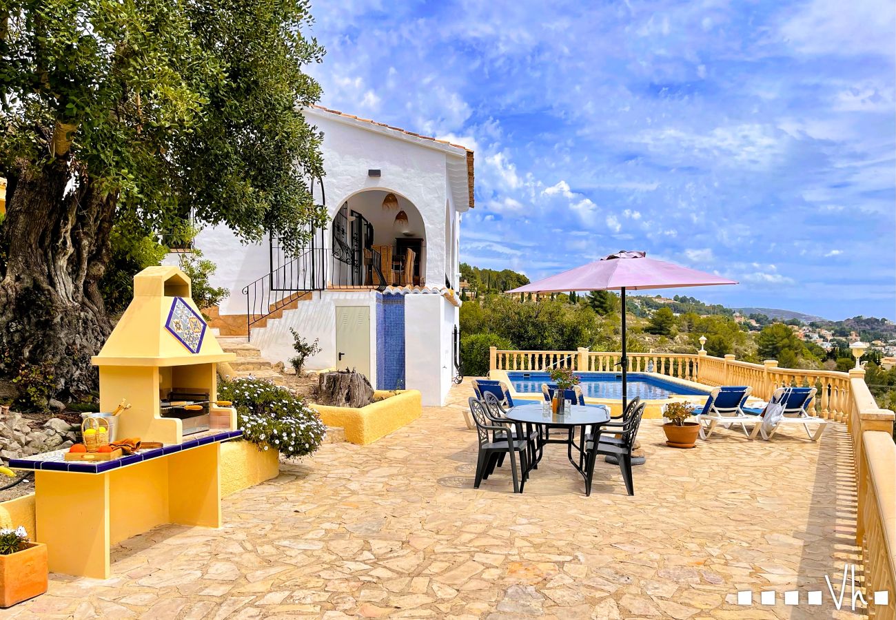 Villa en Benissa - EL HORIZONTE - Preciosa villa para 4 personas con vistas al mar en Benissa 