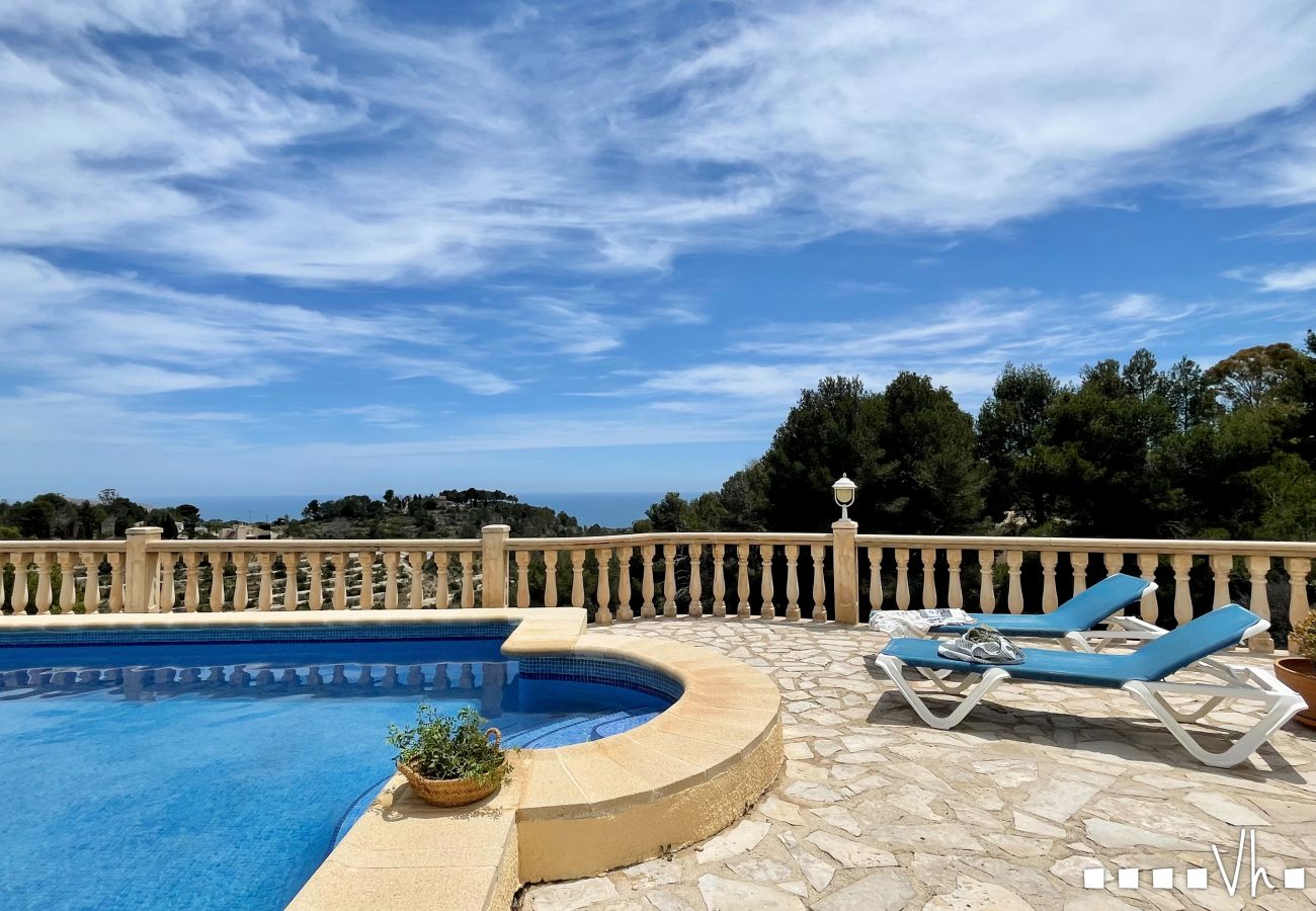 Villa en Benissa - EL HORIZONTE - Preciosa villa para 4 personas con vistas al mar en Benissa 