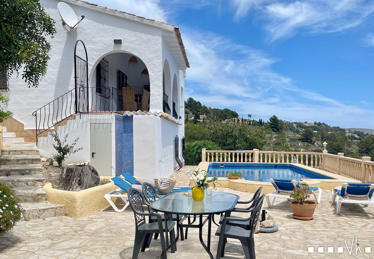 Villa en Benissa - EL HORIZONTE - Preciosa villa para 4 personas con vistas al mar en Benissa 