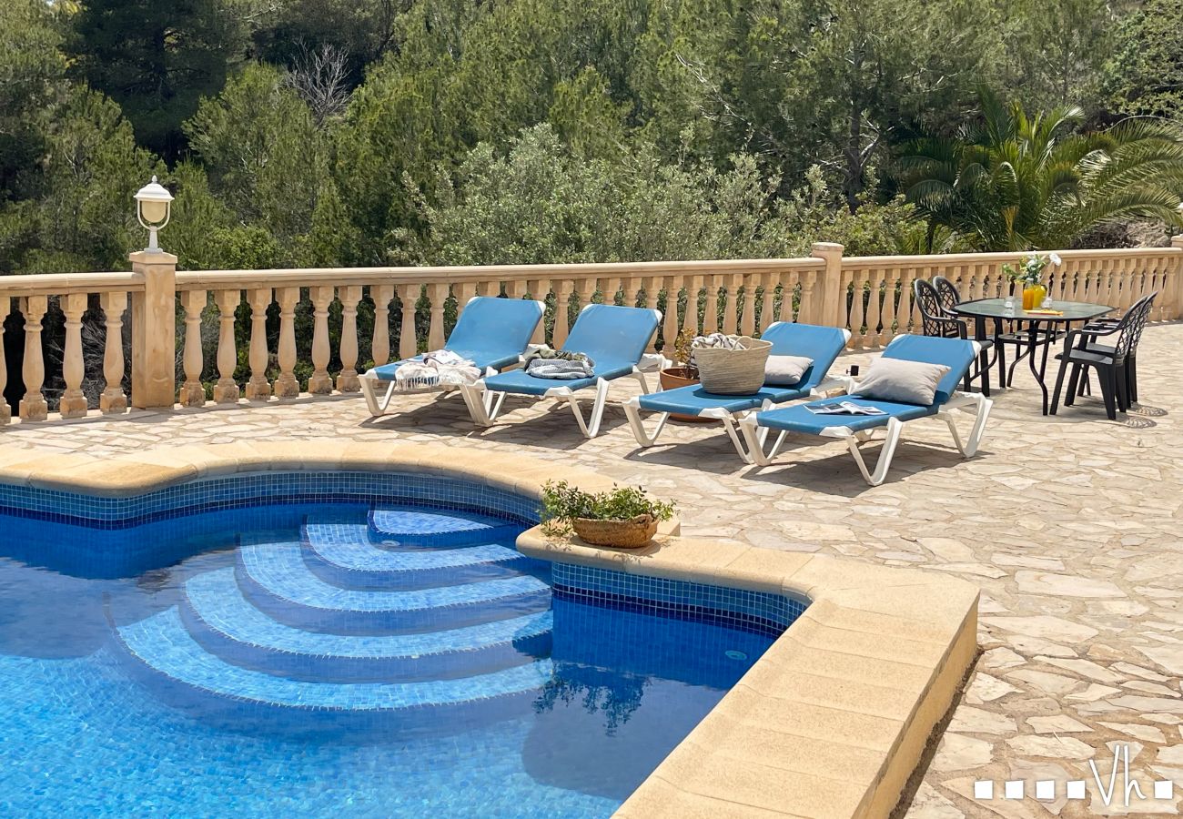 Villa en Benissa - EL HORIZONTE - Preciosa villa para 4 personas con vistas al mar en Benissa 