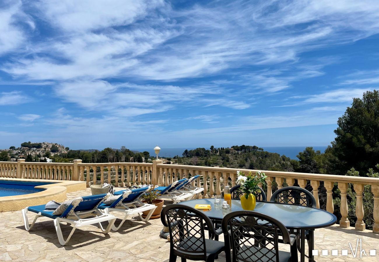 Villa en Benissa - EL HORIZONTE - Preciosa villa para 4 personas con vistas al mar en Benissa 