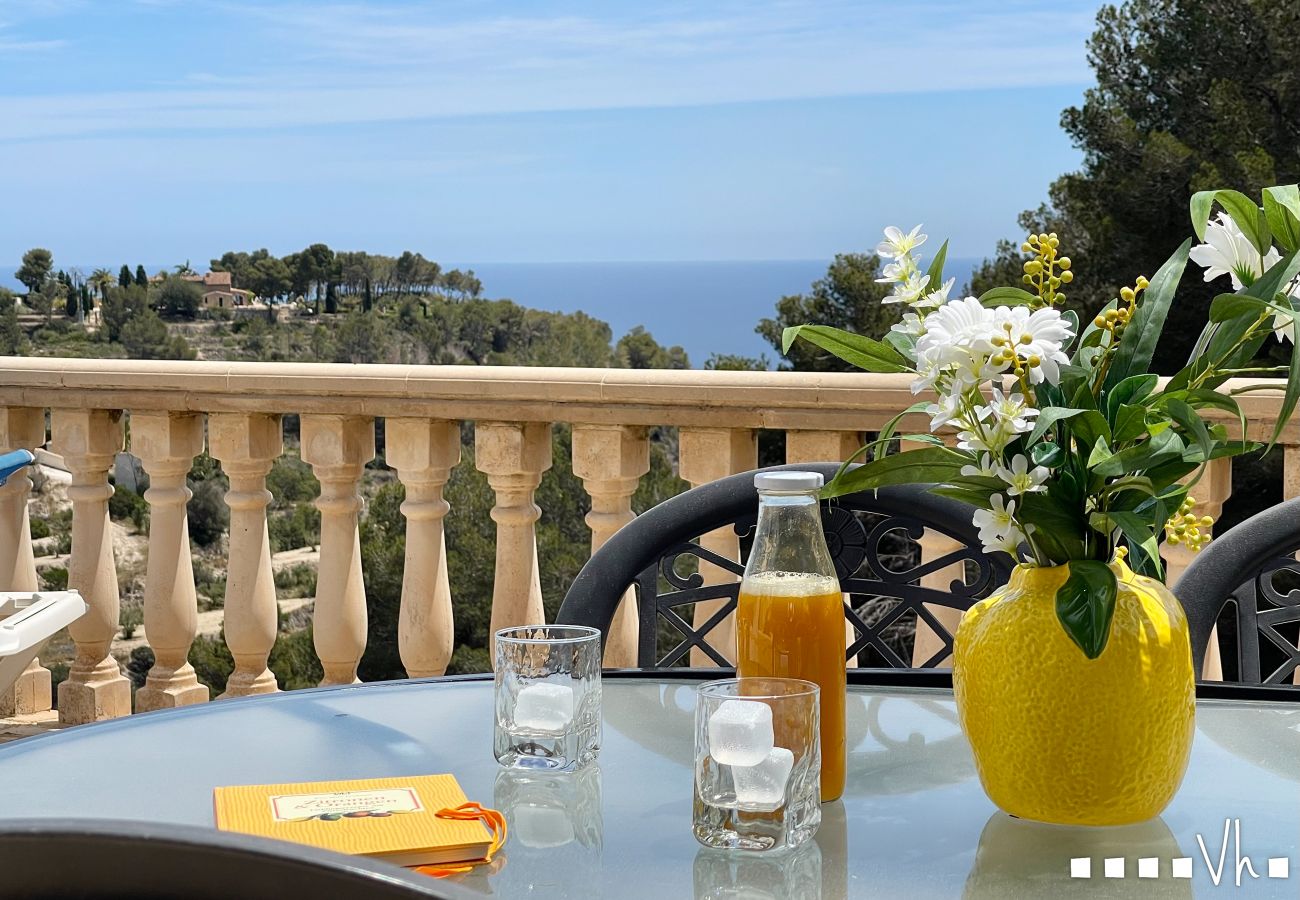 Villa en Benissa - EL HORIZONTE - Preciosa villa para 4 personas con vistas al mar en Benissa 