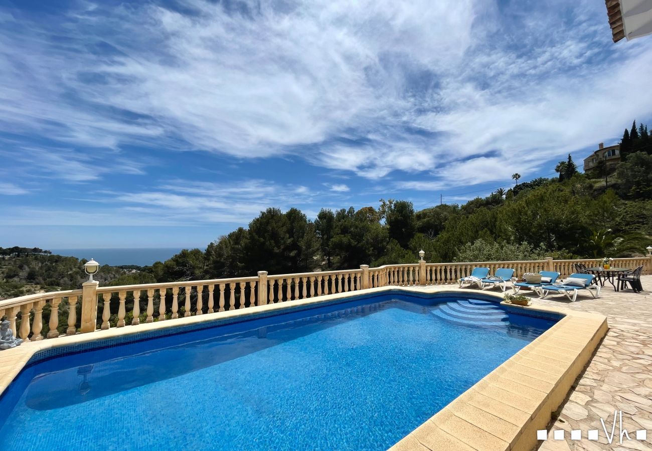 Villa en Benissa - EL HORIZONTE - Preciosa villa para 4 personas con vistas al mar en Benissa 