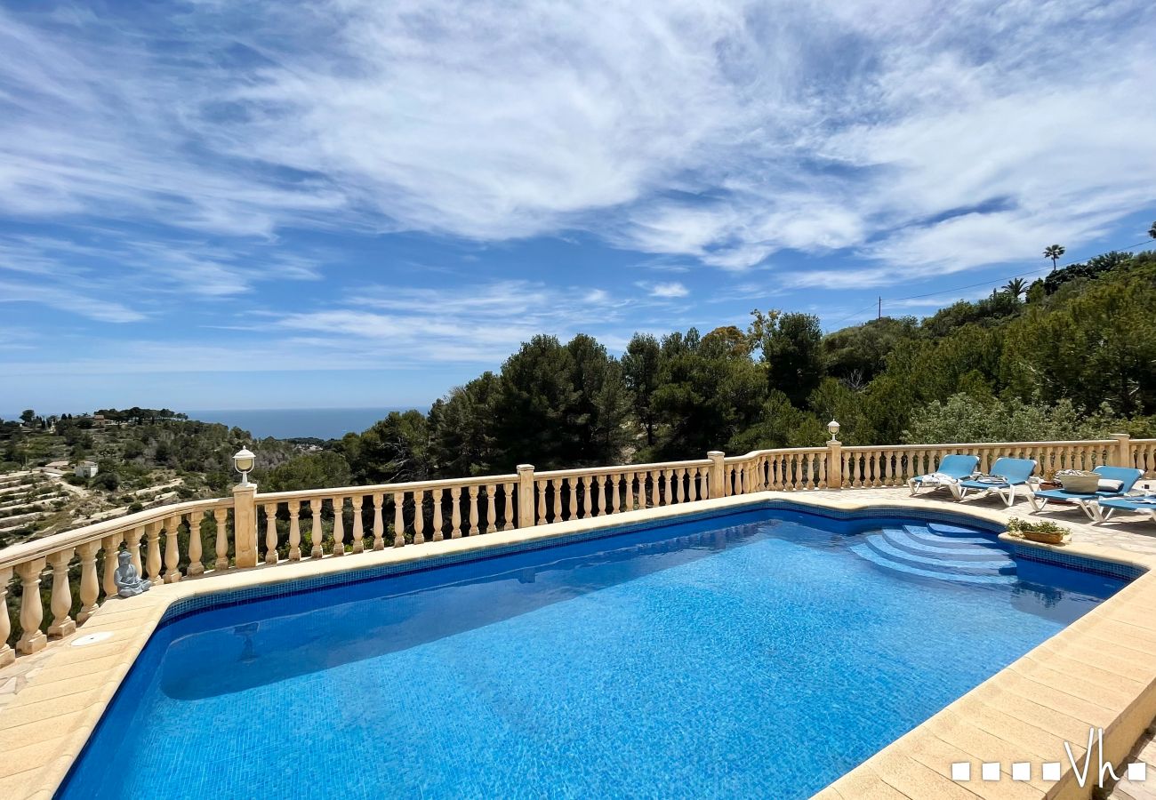 Villa en Benissa - EL HORIZONTE - Preciosa villa para 4 personas con vistas al mar en Benissa 