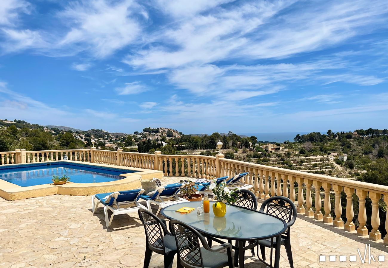 Villa en Benissa - EL HORIZONTE - Preciosa villa para 4 personas con vistas al mar en Benissa 