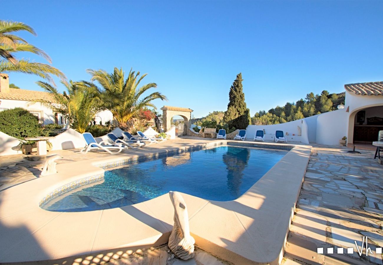 Villa en Benissa - CASA MORA- Encantadora villa rústica con piscina privada