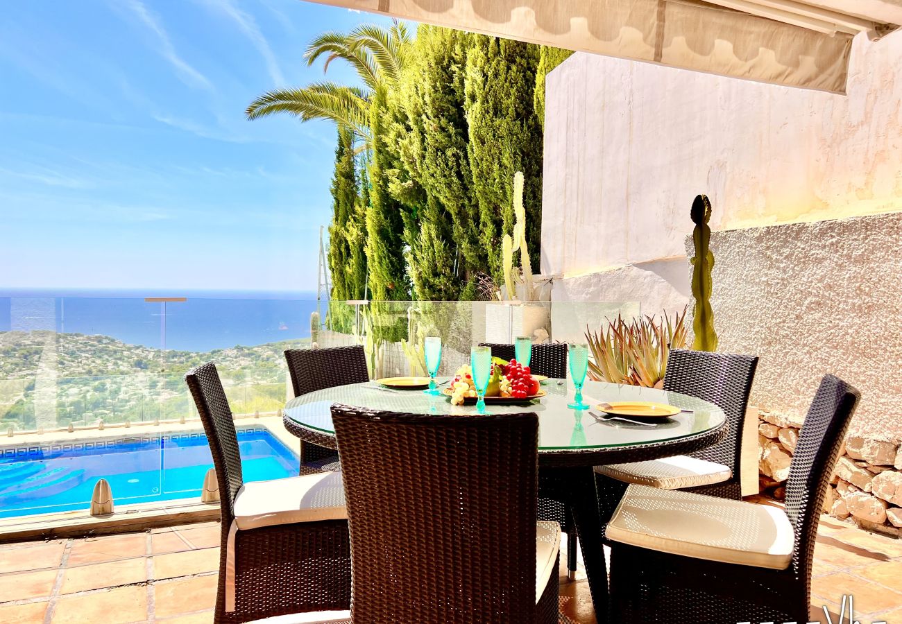 Villa en Benissa - VANILLA - Villa con impresionantes vistas al mar.