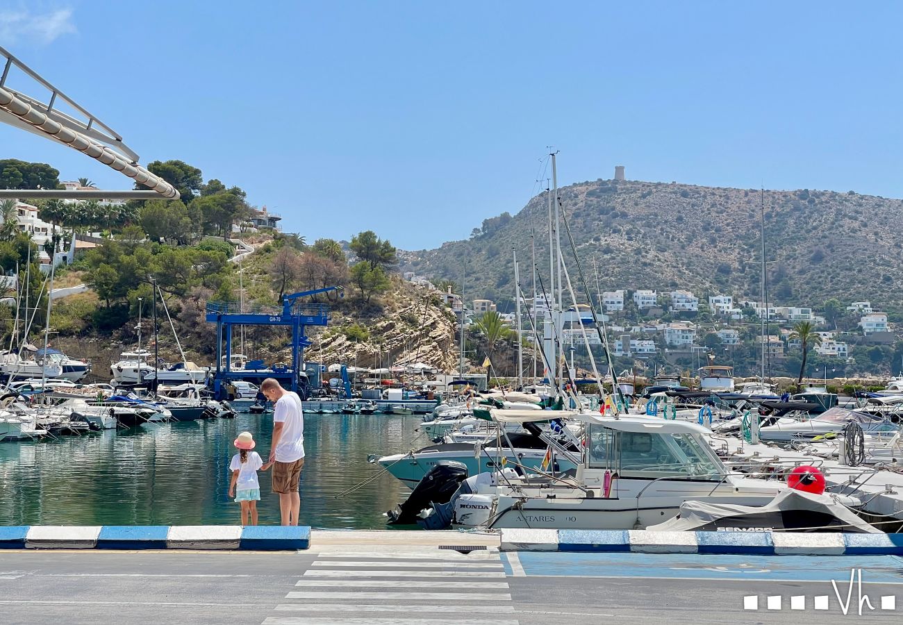 Apartamento en Moraira - APARTAMENTO PEGASUS - Apartamento a pie de playa en Moraira