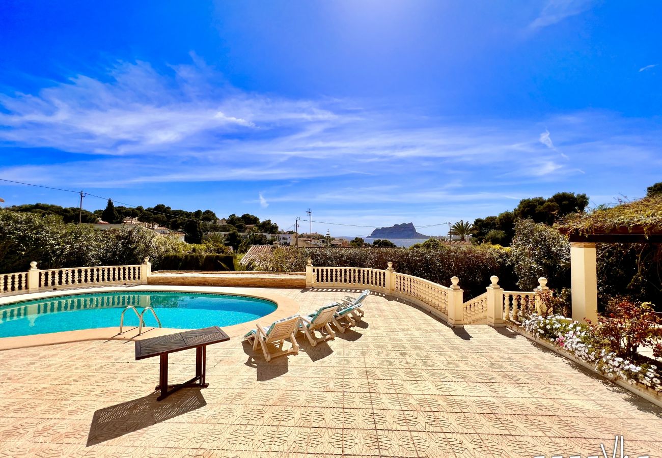 Villa en Benissa - PARAISO - Preciosa villa con vistas al mar