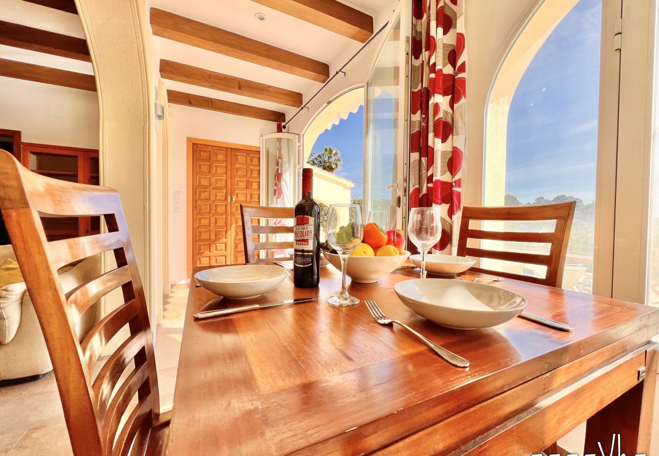 Villa en Benissa - PARAISO - Preciosa villa con vistas al mar
