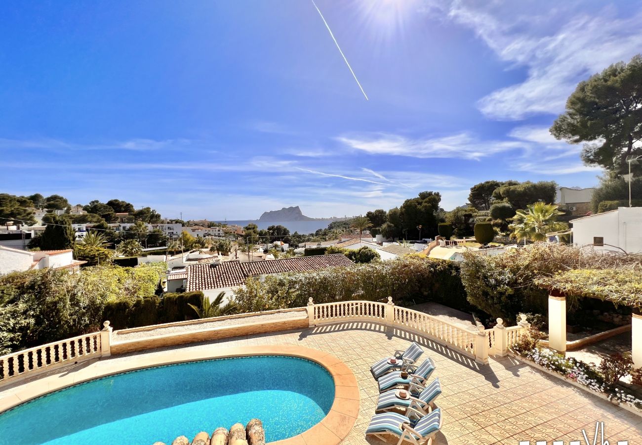 Villa en Benissa - PARAISO - Preciosa villa con vistas al mar