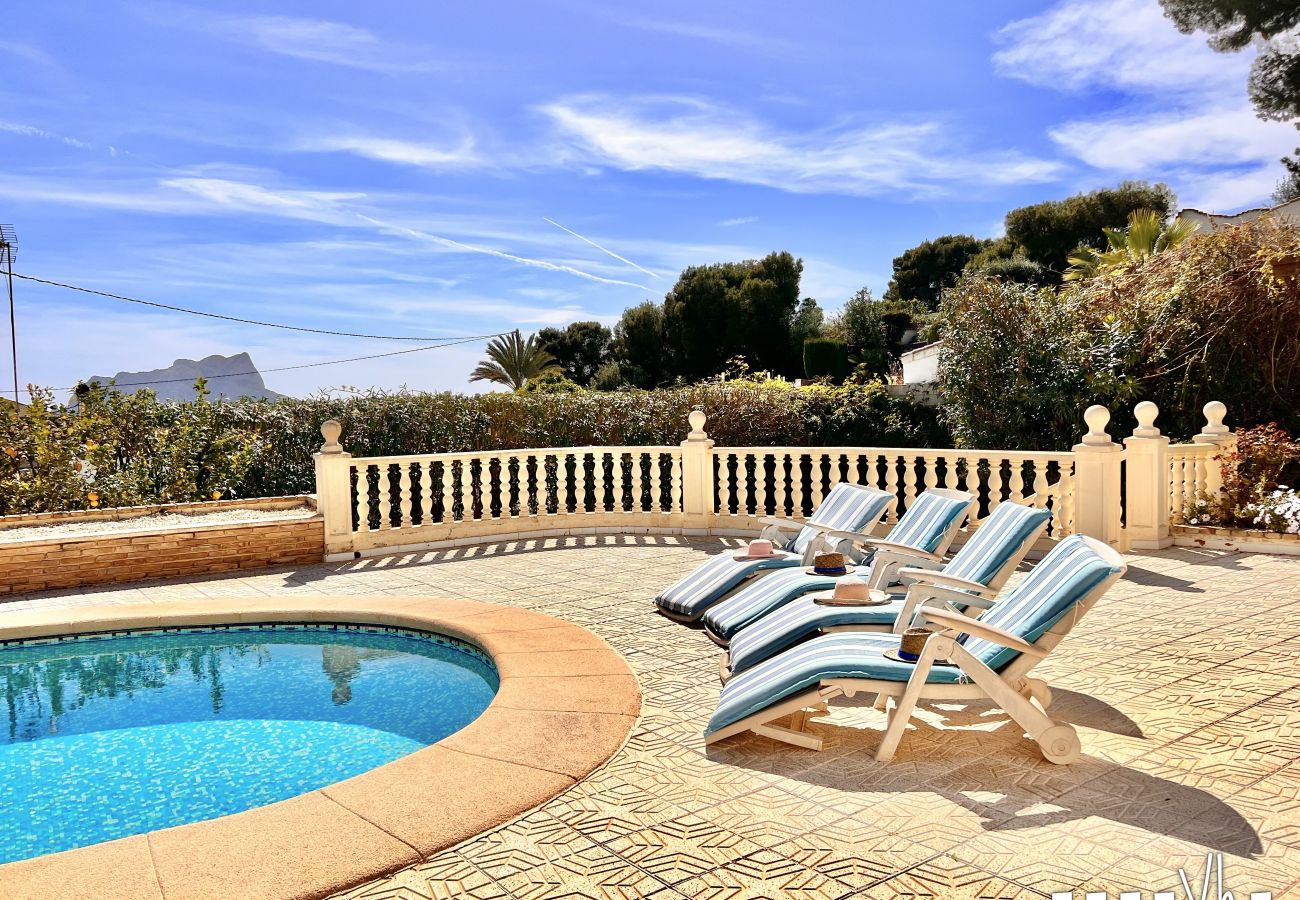 Villa en Benissa - PARAISO - Preciosa villa con vistas al mar