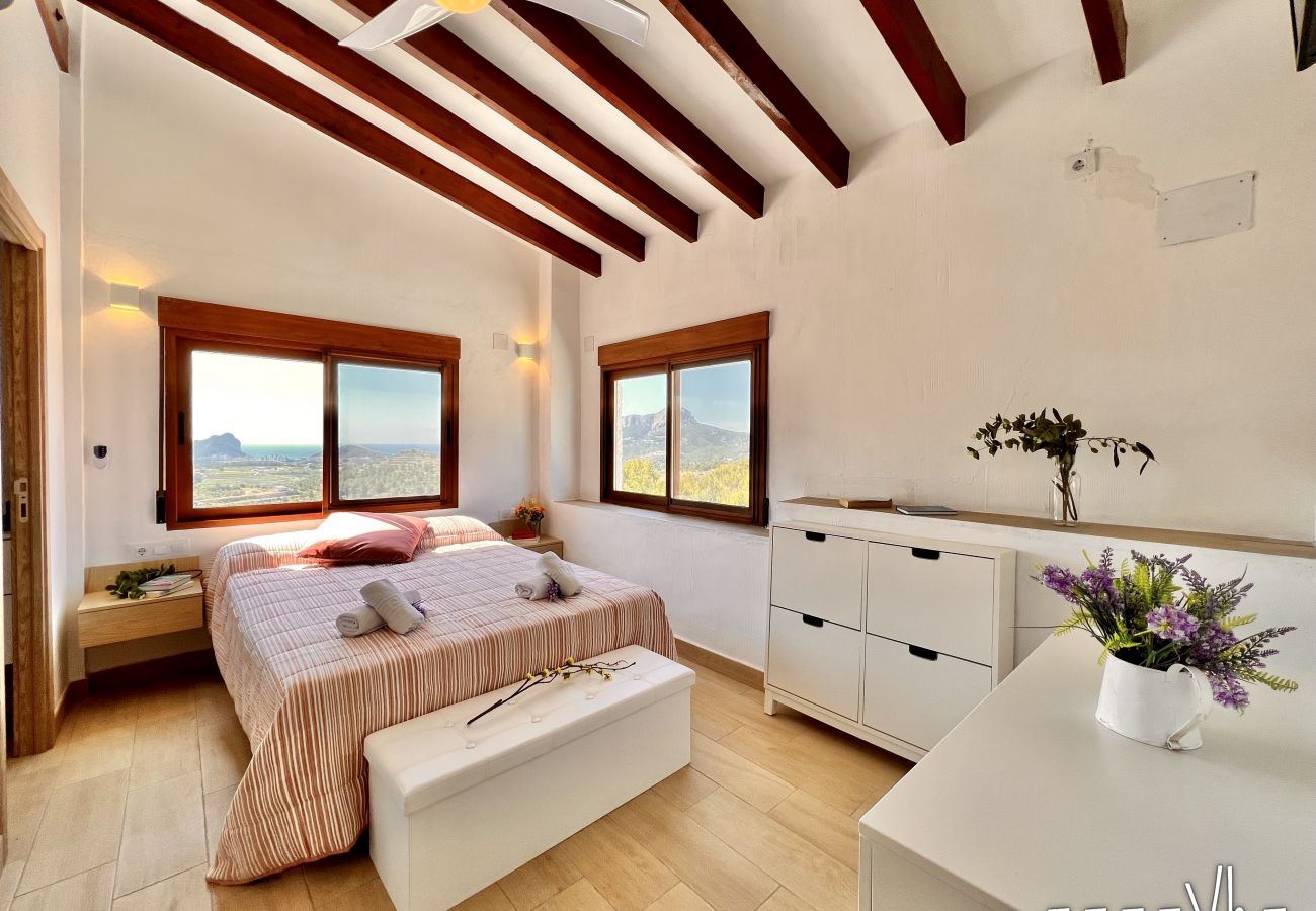 Villa en Benissa - MATIMI - Acogedora  casa rural con vistas al mar y a la montaña