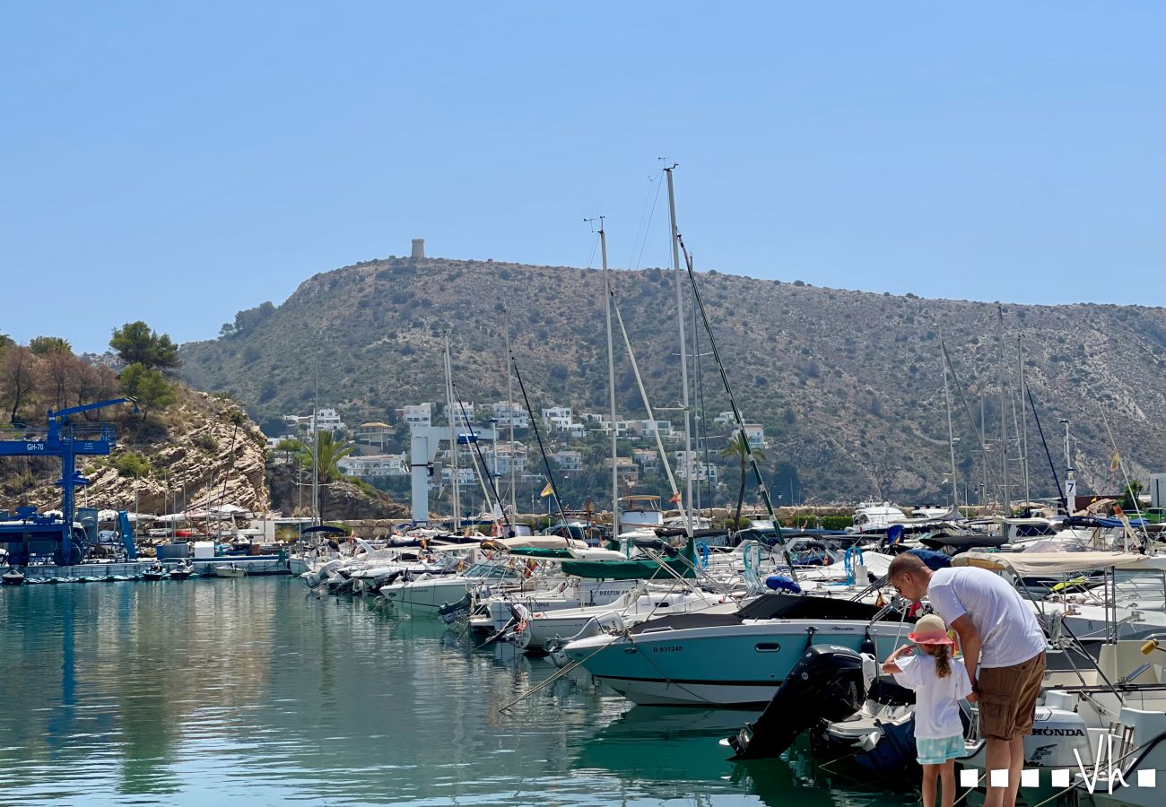 Apartamento en Moraira - Apartamento del Puerto : Esencia Mediterránea en el corazón de Moraira