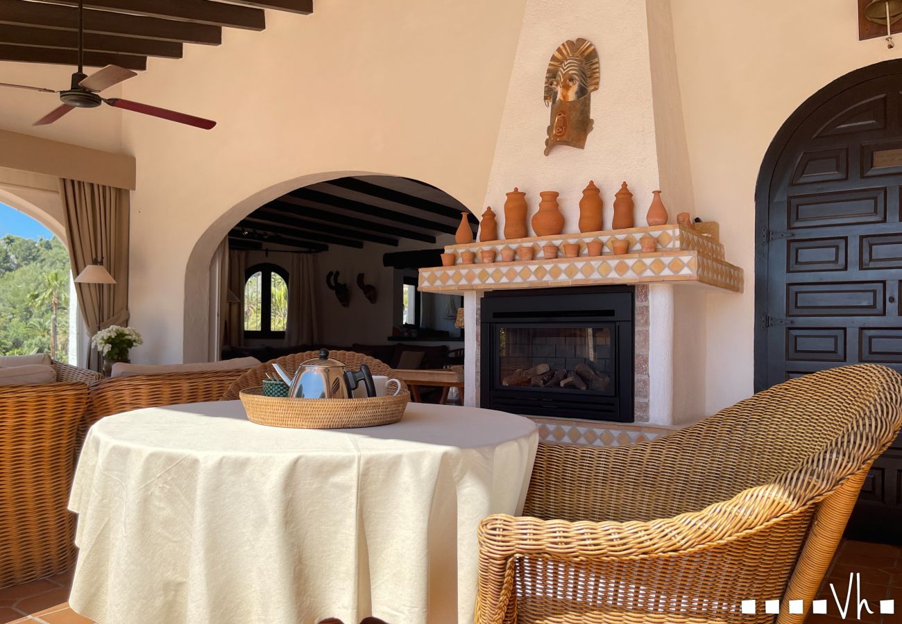 Villa en Benissa - Villa en Benissa con piscina privada para 8 personas | alquiler vacacional costa blanca - ALELUYA