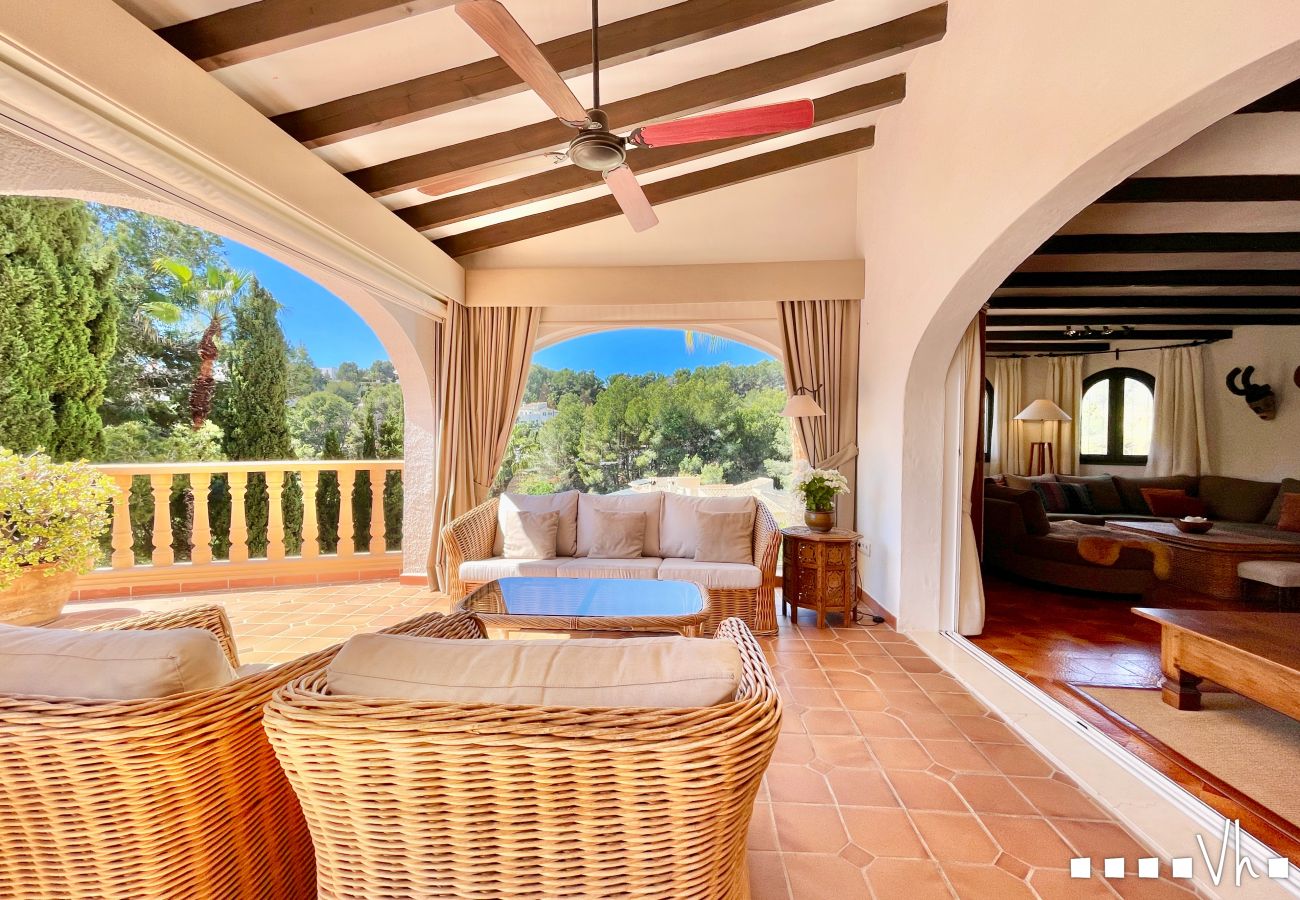 Villa en Benissa - Villa en Benissa con piscina privada para 8 personas | alquiler vacacional costa blanca - ALELUYA