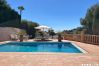 Villa en Benissa - Villa en Benissa con piscina privada para 8 personas | alquiler vacacional costa blanca - ALELUYA