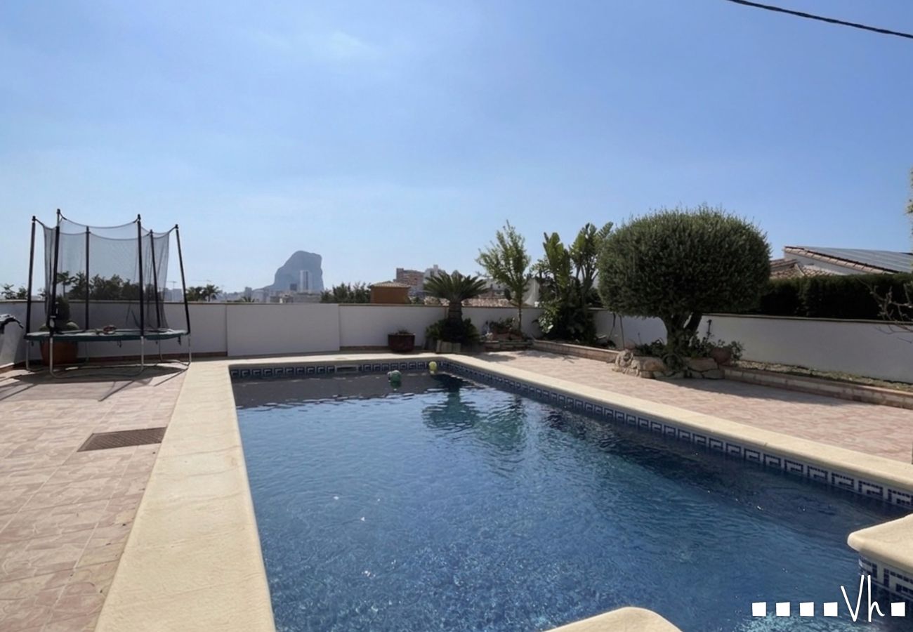 Villa en Calpe - Villa en Calpe con piscina privada para 6 - CASA MEDITERRÁNEA