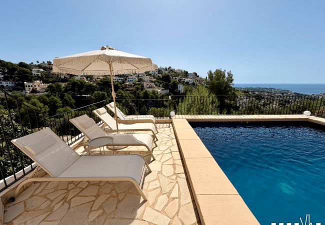 Villa en Benissa - Villa en Benissa para 6 con aire acondicionado, piscina privada - CASA MAGDALENA