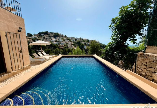 Villa en Benissa - Villa en Benissa para 6 con aire acondicionado, piscina privada - CASA MAGDALENA