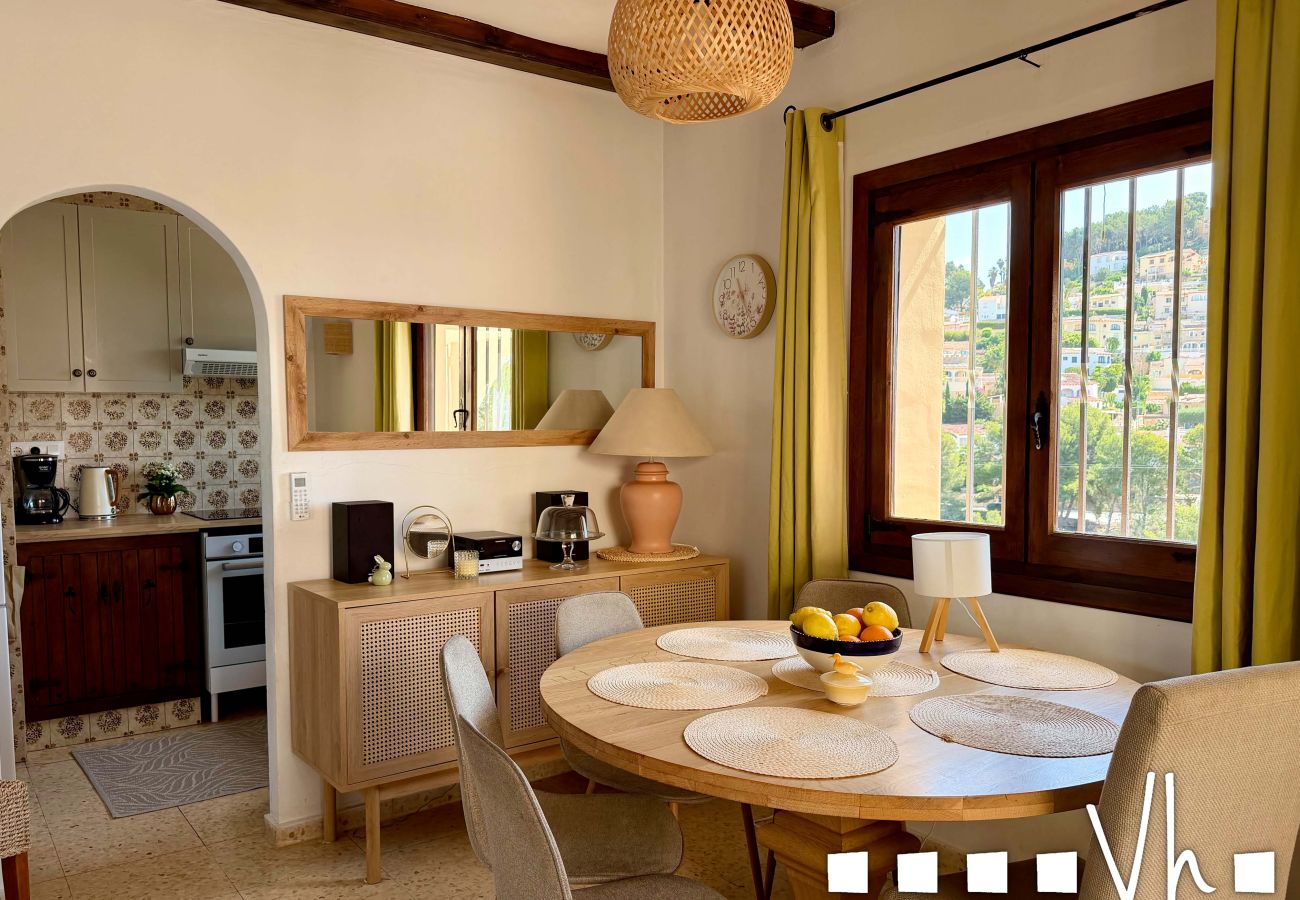Villa en Benissa - Villa en Benissa para 6 con aire acondicionado, piscina privada - CASA MAGDALENA