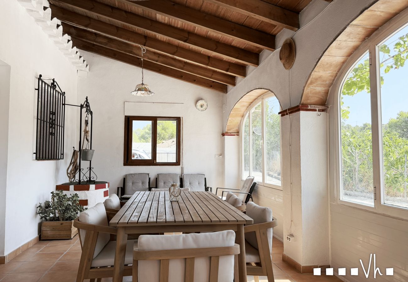 Villa en Benissa - CASA SARDÍ en Benissa para 6 personas con piscina privada en plena naturaleza
