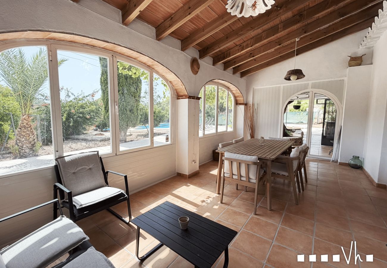 Villa en Benissa - CASA SARDÍ en Benissa para 6 personas con piscina privada en plena naturaleza