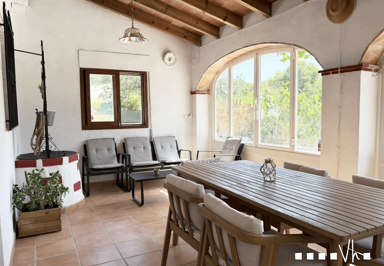Villa en Benissa - CASA SARDÍ en Benissa para 6 personas con piscina privada en plena naturaleza
