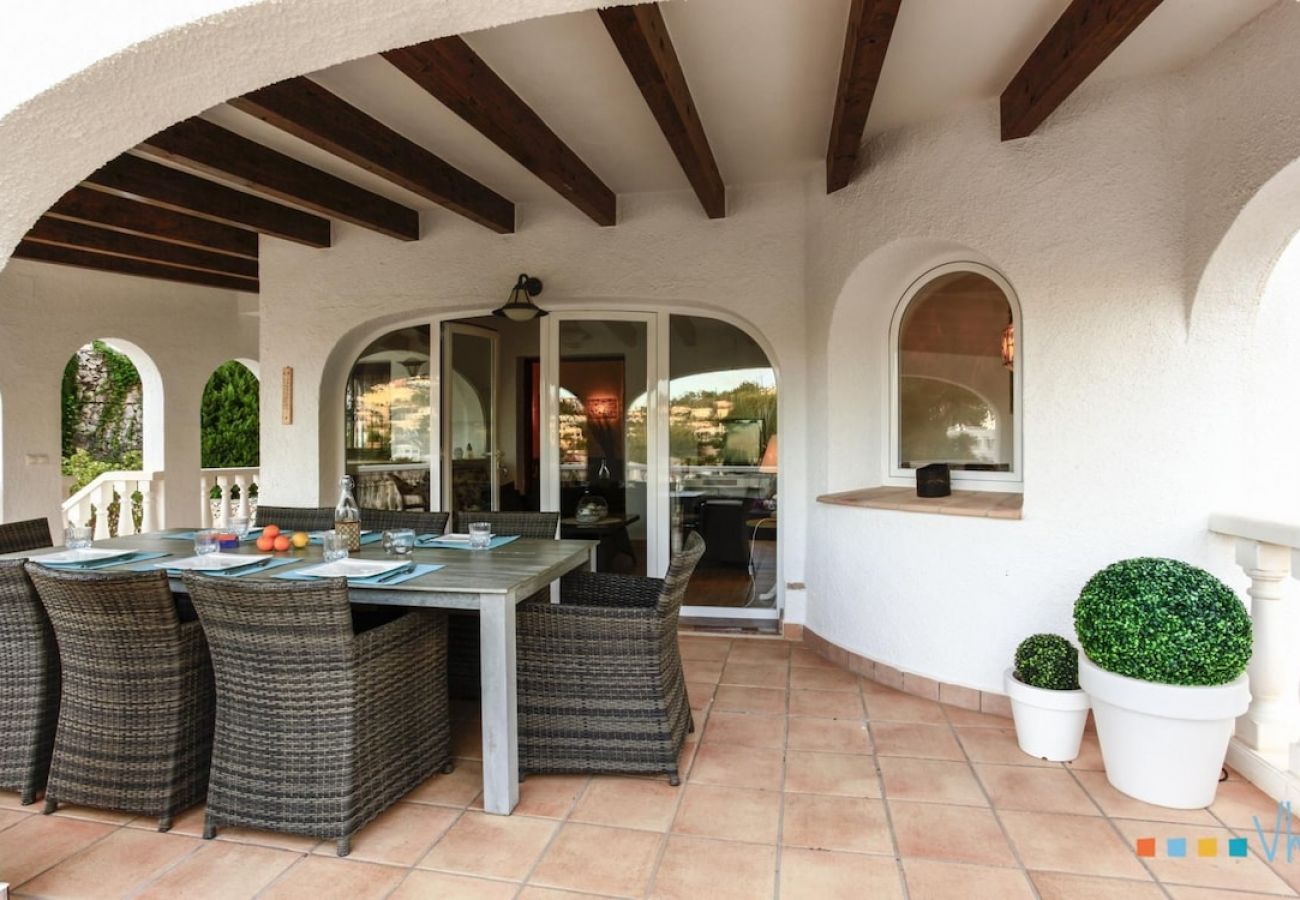 Villa in Benissa - MERLIN - HOLIDAY VILLA 3 KM VOM COVE BALADRAR MIT PRIVATEM POOL 