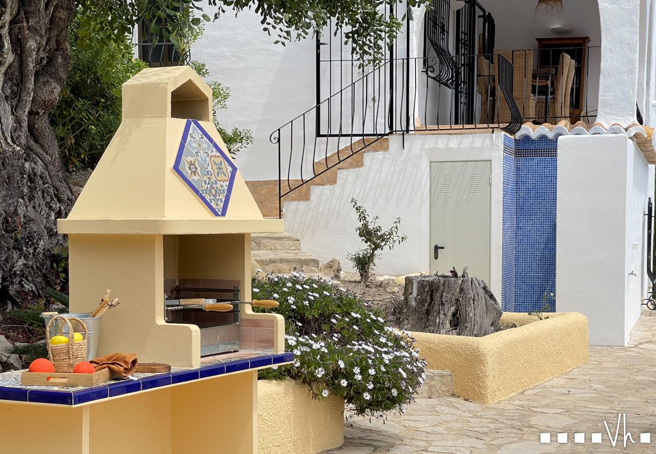 Villa in Benissa - EL HORIZONTE - Schöne Villa für 4 Personen mit Meerblick in Benissa 