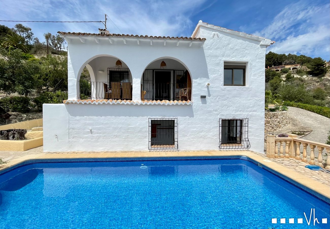 Villa in Benissa - EL HORIZONTE - Schöne Villa für 4 Personen mit Meerblick in Benissa 
