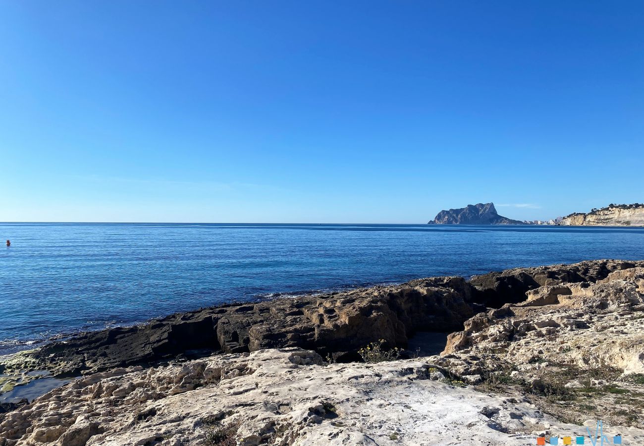 Ferienwohnung in Moraira - APARTAMENTO PEGASUS - Wohnung am Strand in Moraira