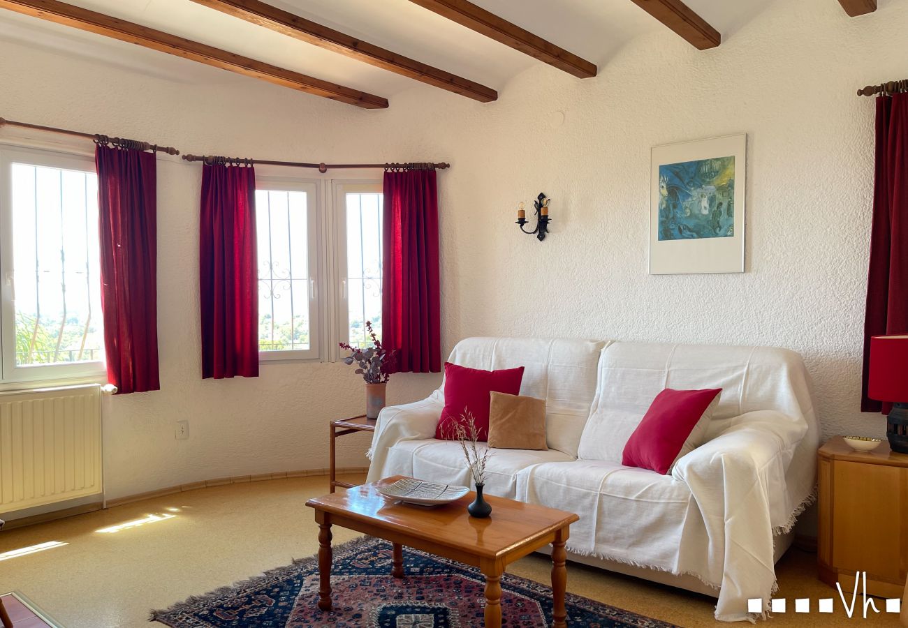 Villa in Moraira - BELLAMAR- Villa mit wunderbarem Meerblick in Moraira