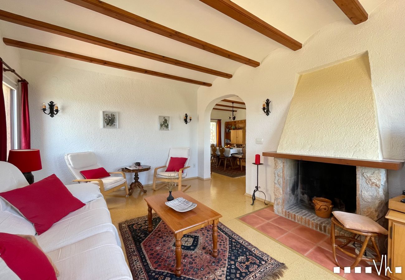 Villa in Moraira - BELLAMAR- Villa mit wunderbarem Meerblick in Moraira