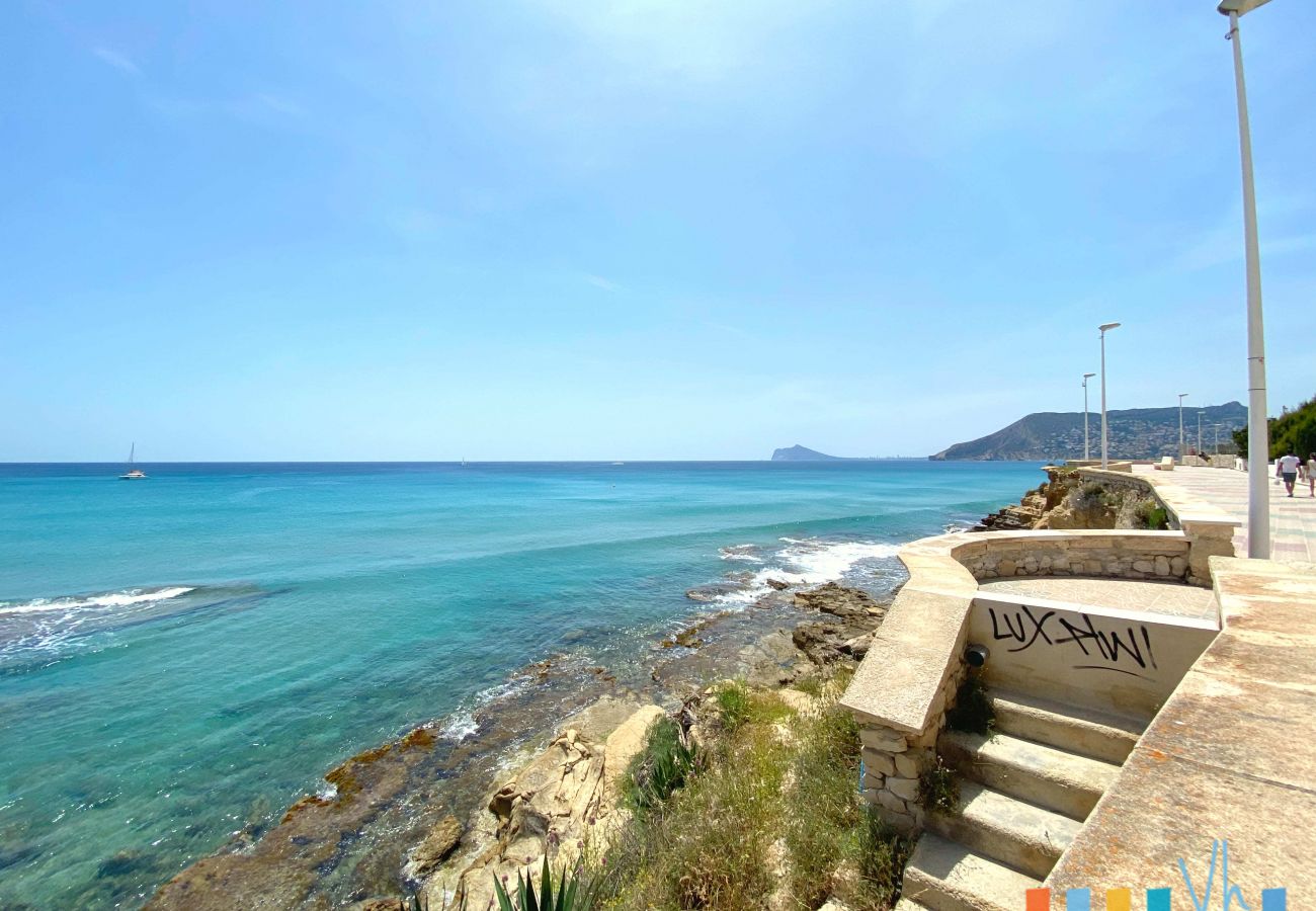 Ferienwohnung in Calpe / Calp - APARTAMENTO BERMUDAS - Spektakuläre Aussicht auf das Meer