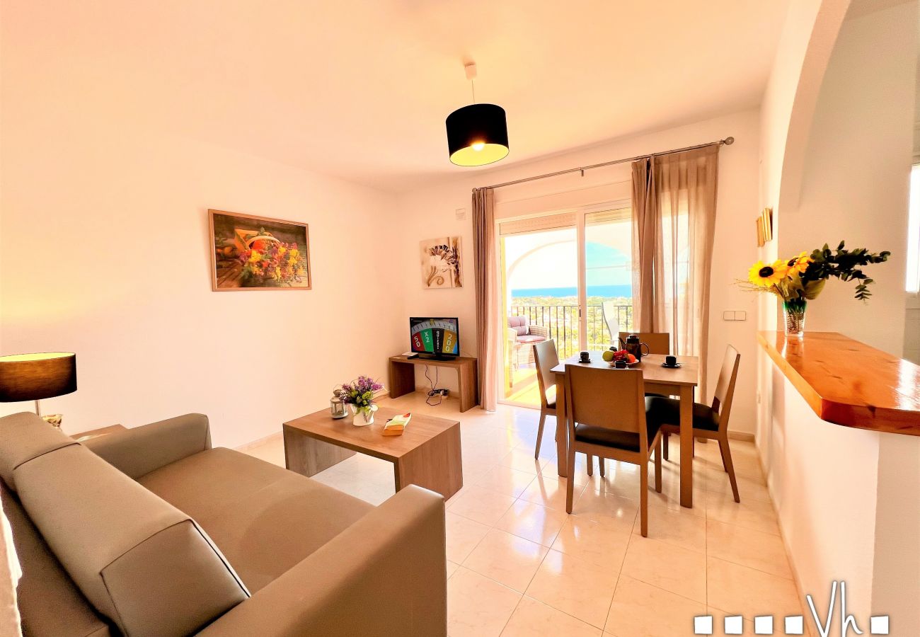 Ferienwohnung in Calpe / Calp - MALVARROSA - Spektakulärer Ferienwohnung mit Blick auf Calpe