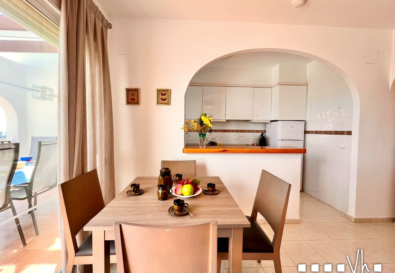 Ferienwohnung in Calpe / Calp - MALVARROSA - Spektakulärer Ferienwohnung mit Blick auf Calpe