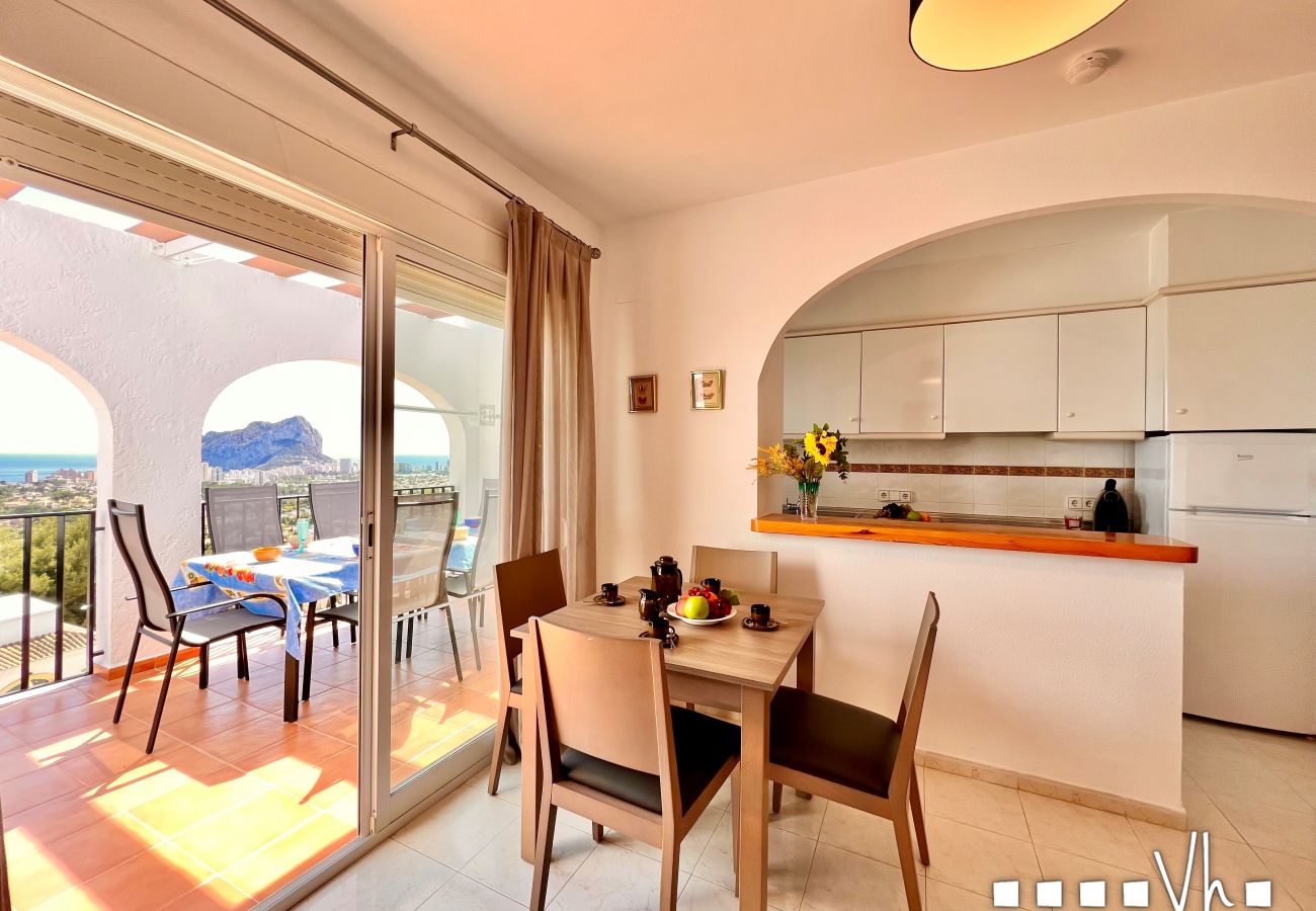 Ferienwohnung in Calpe / Calp - MALVARROSA - Spektakulärer Ferienwohnung mit Blick auf Calpe