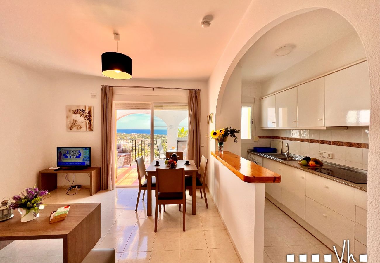 Ferienwohnung in Calpe / Calp - MALVARROSA - Spektakulärer Ferienwohnung mit Blick auf Calpe