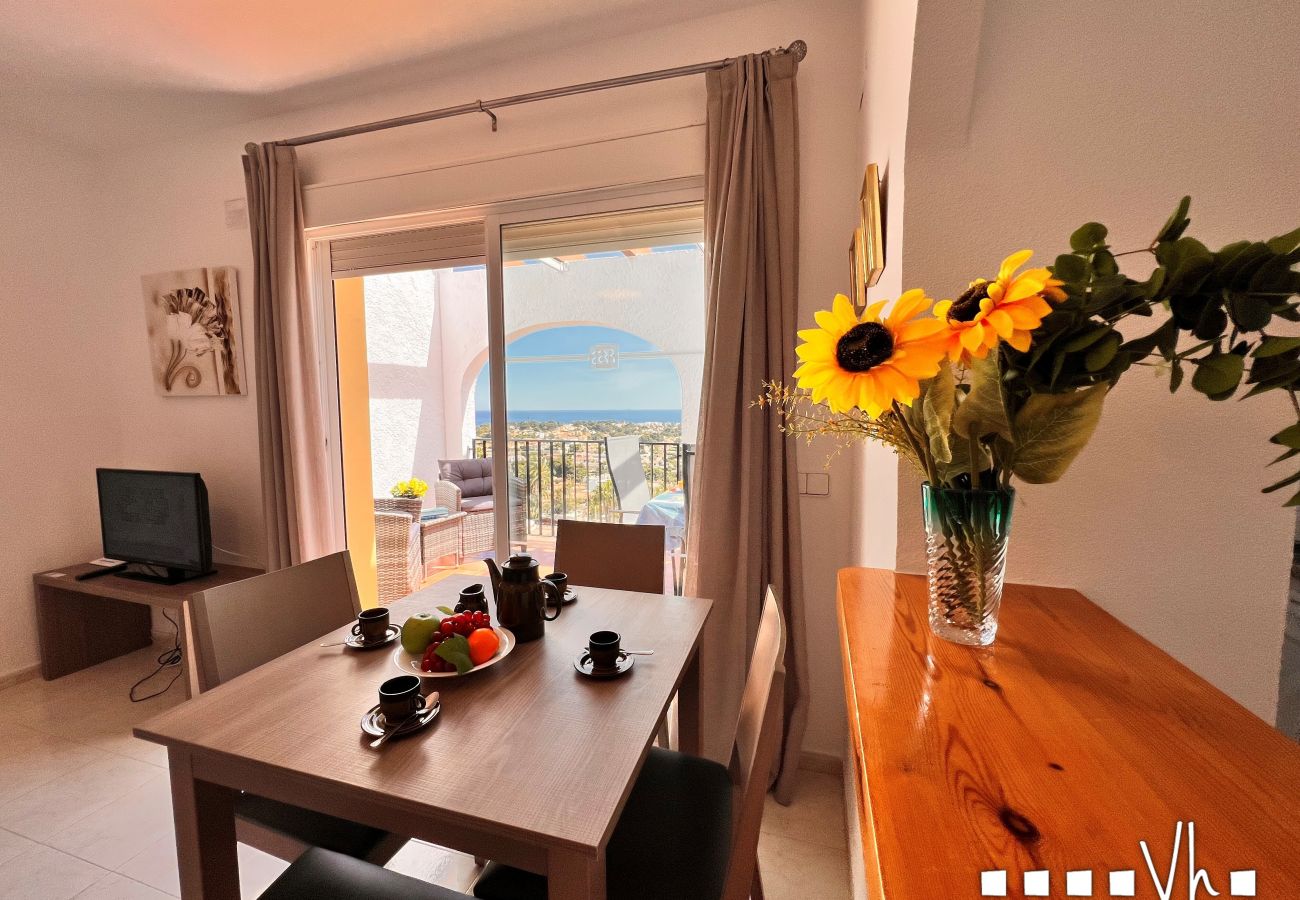 Ferienwohnung in Calpe / Calp - MALVARROSA - Spektakulärer Ferienwohnung mit Blick auf Calpe