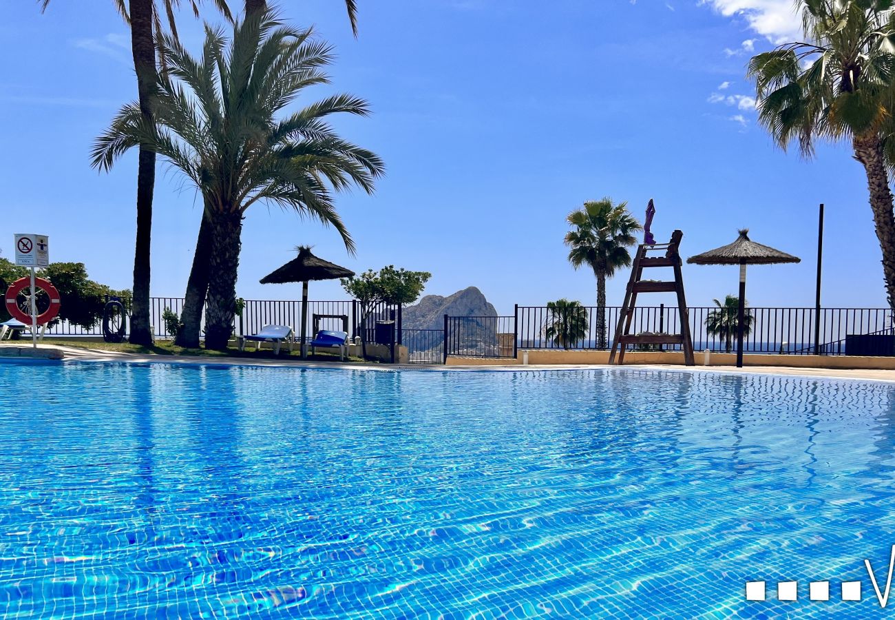 Ferienwohnung in Calpe / Calp - MALVARROSA - Spektakulärer Ferienwohnung mit Blick auf Calpe