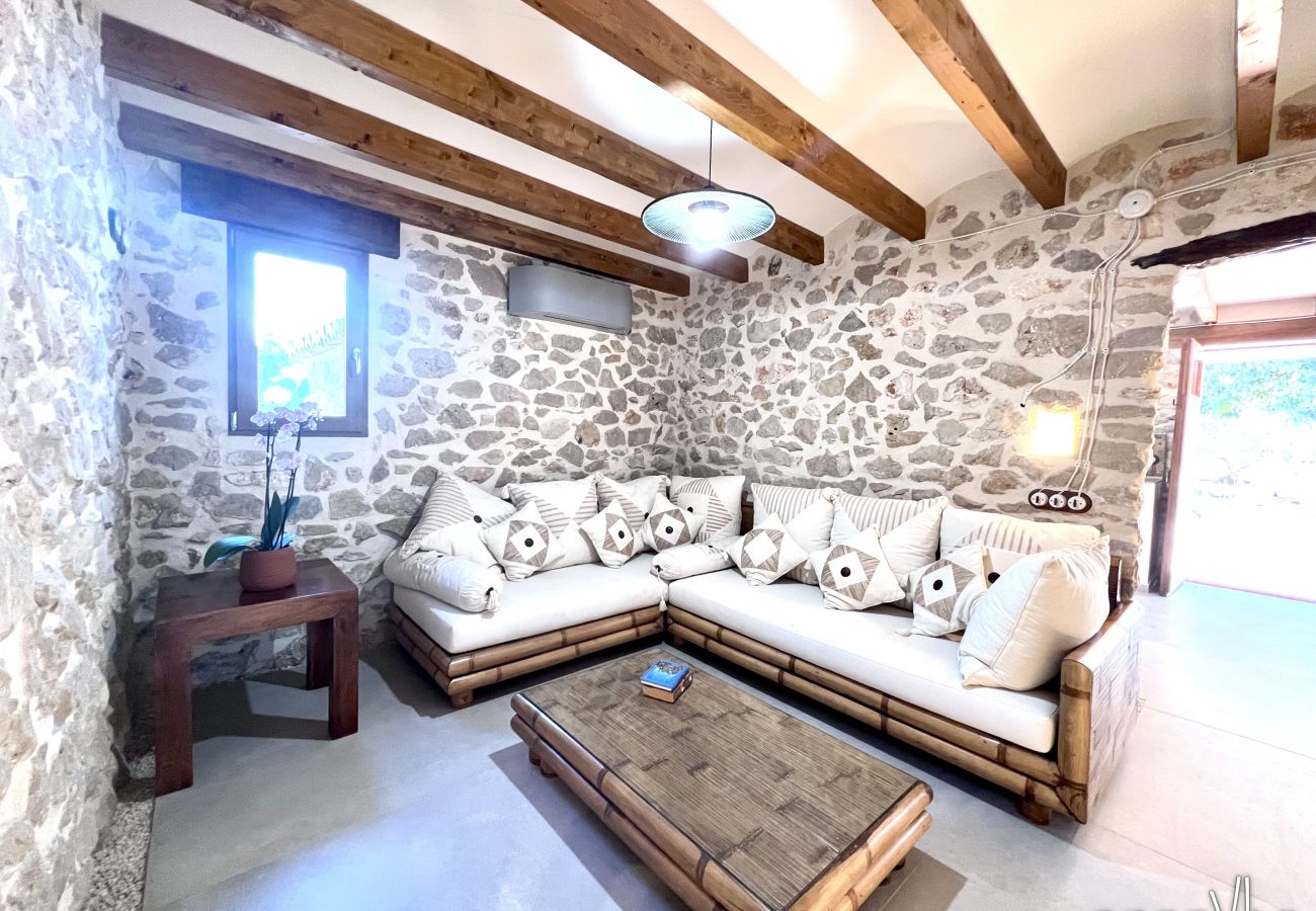 Villa in La Xara - CASA BLANCA -  Große rustikale Finca für 14 Personen