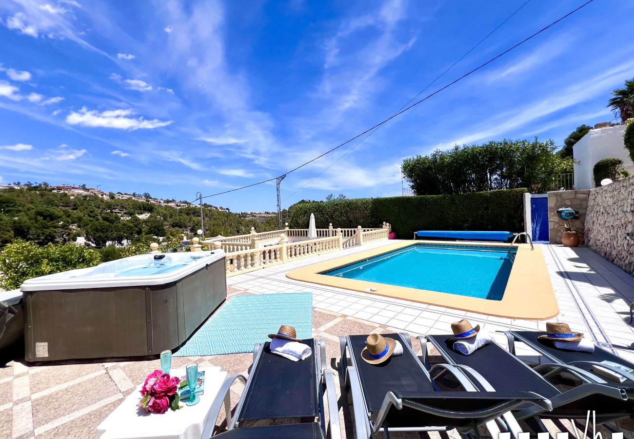 Villa in Benissa - LA JOYA - Gemütliche Villa für 6 Personen mit Aussicht und privatem Pool 